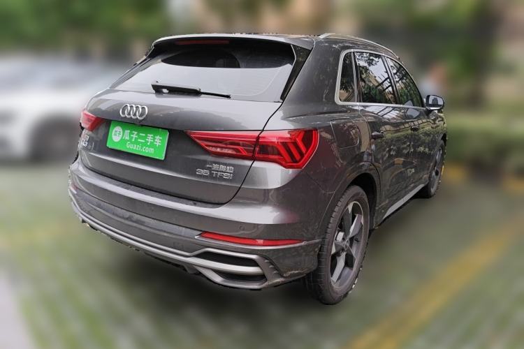 Used Audi Q3 2022 35 TFSI Fashion Dynamic Model Rear Right 45 Deg