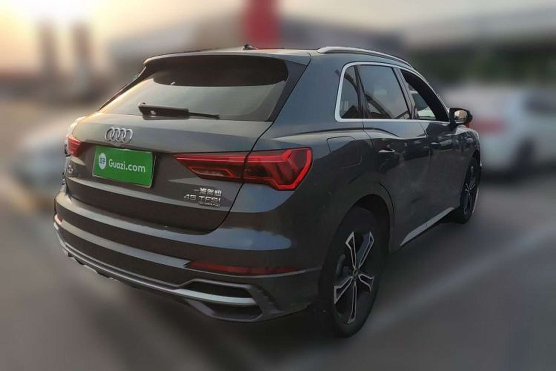 Used Audi Q3 2022 45 TFSI quattro Fashion Dynamic Model Rear Right 45 Deg