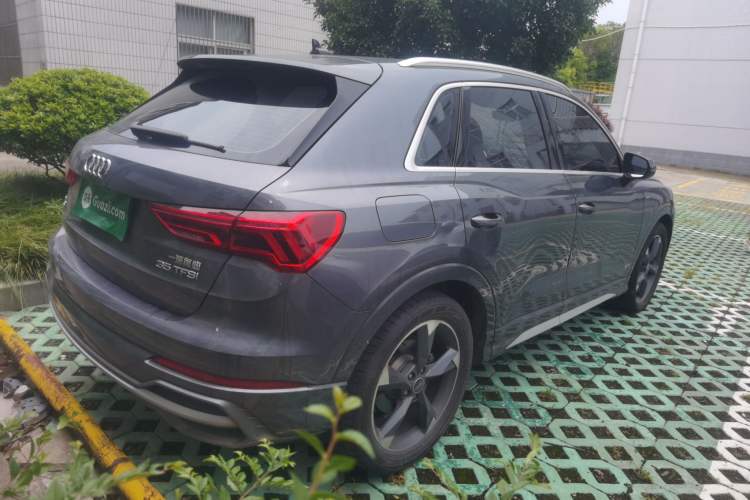 Used Audi Q3 2022 35 TFSI Fashion Dynamic Model Rear Right 45 Deg