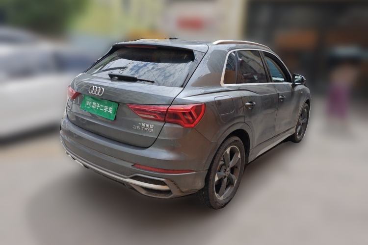 Used Audi Q3 2022 35 TFSI Fashion Dynamic Model Rear Right 45 Deg