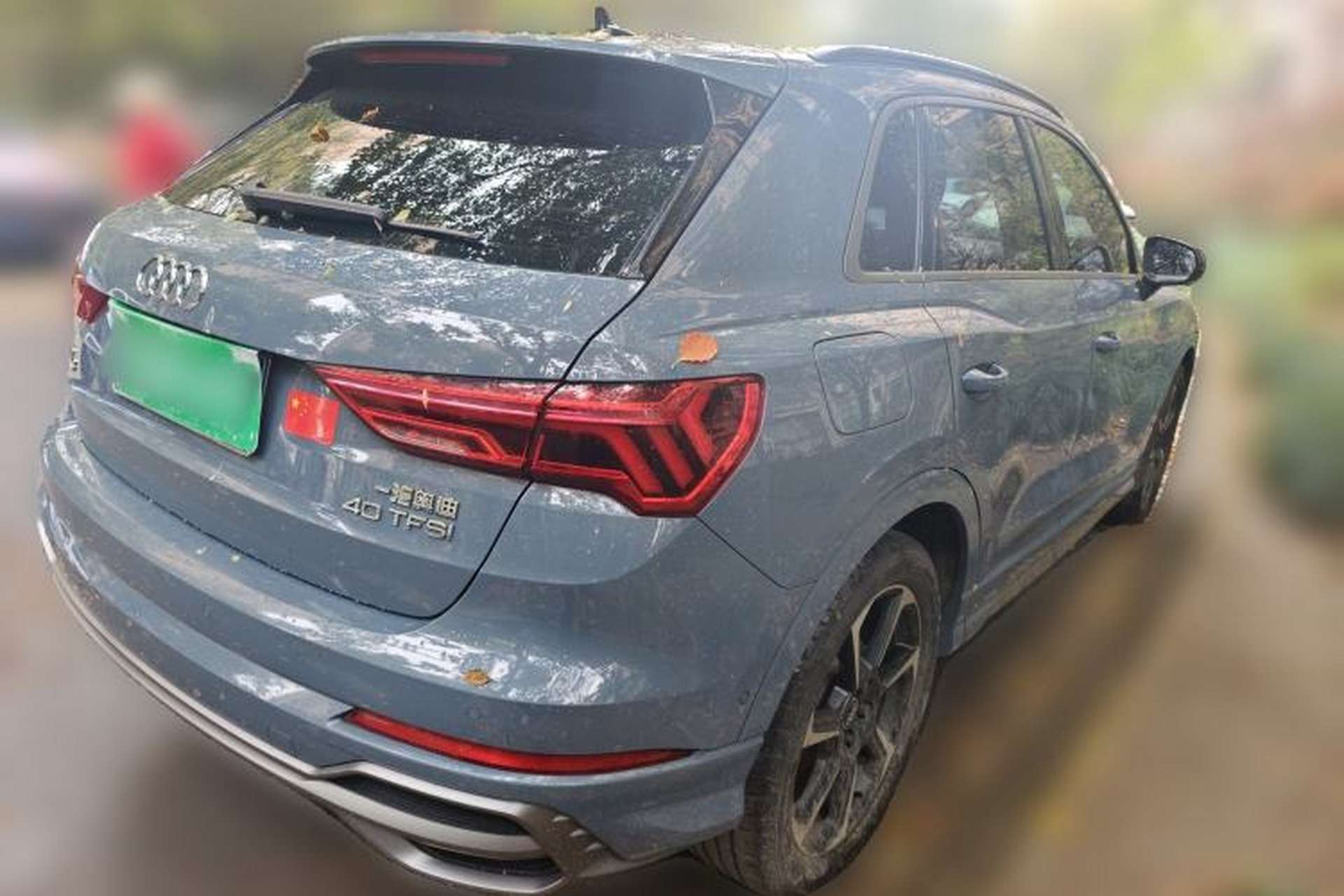 Used Audi Q3 2022 40 TFSI RS Package Performance Model Rear Right 45 Deg