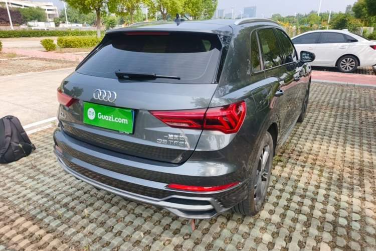 Used Audi Q3 2022 35 TFSI Fashion Dynamic Model Rear Right 45 Deg
