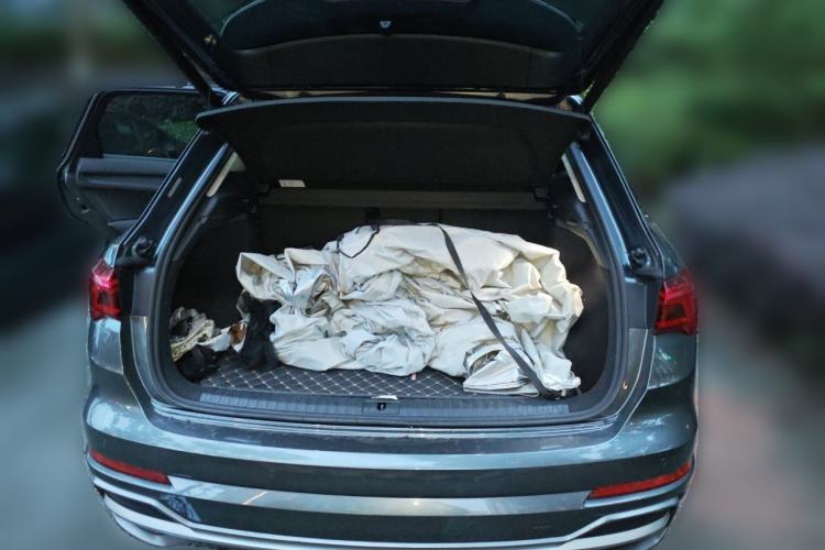 Used Audi Q3 2022 35 TFSI Progressive Dynamic Edition Trunk