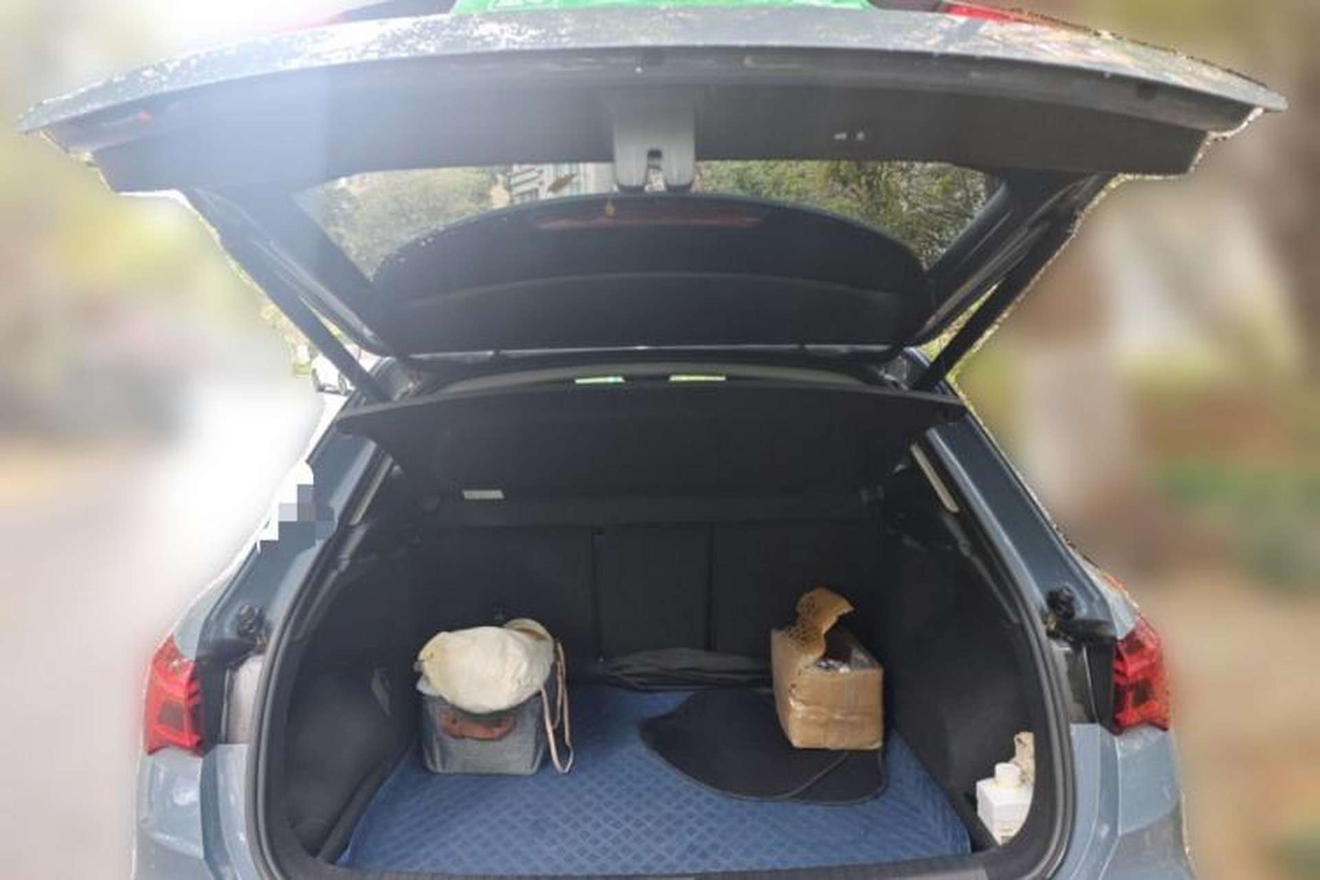 Used Audi Q3 2022 40 TFSI RS Package Performance Model Trunk