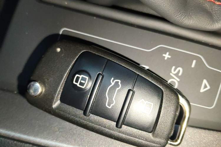 Used Audi Q3 2022 40 TFSI RS Package Performance Model Vehicle Key
