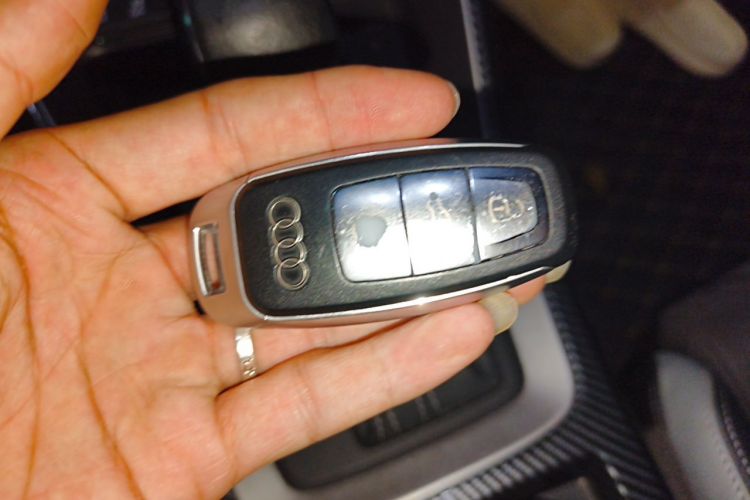 Used Audi Q3 2022 40 TFSI Fashion Dynamic Model Vehicle Key