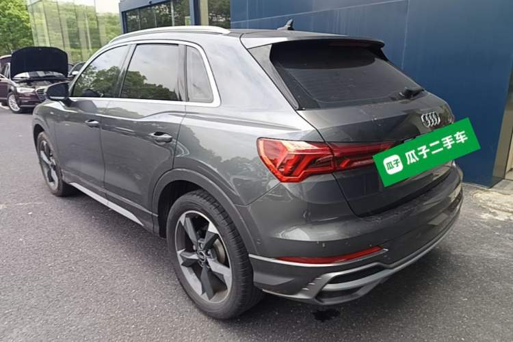 Used Audi Q3 2022 35 TFSI Fashion Dynamic Model Rear Left 45 Deg