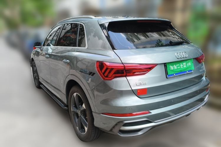 Used Audi Q3 2022 35 TFSI Fashion Dynamic Model Rear Left 45 Deg