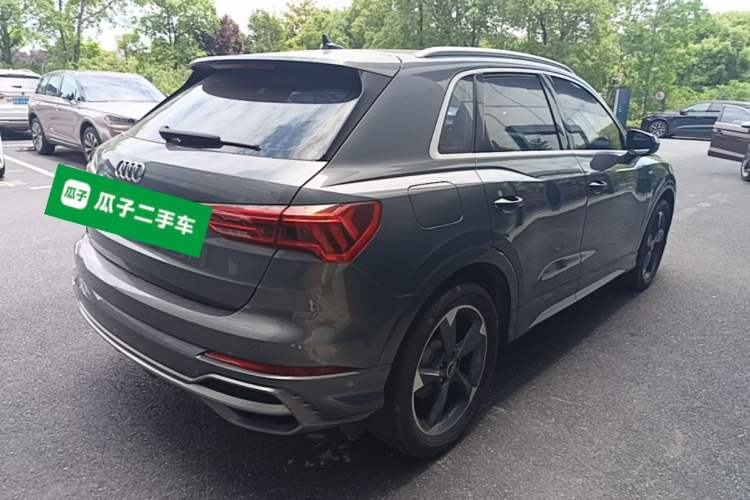 Used Audi Q3 2022 35 TFSI Fashion Dynamic Model Rear Right 45 Deg