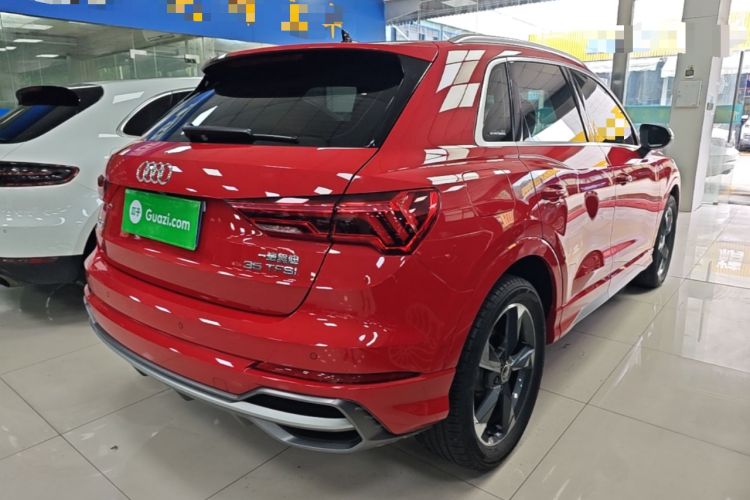 Used Audi Q3 2022 35 TFSI Fashion Dynamic Model Rear Right 45 Deg