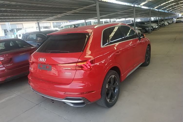Used Audi Q3 2022 35 TFSI Fashion Dynamic Model Rear Right 45 Deg