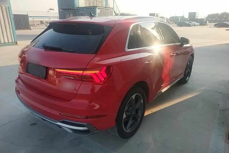 Used Audi Q3 2022 35 TFSI Fashion Dynamic Model Rear Right 45 Deg