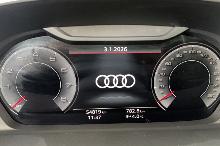 Used Audi Q3 2022 40 TFSI RS Package Performance Model Odometer Close Up