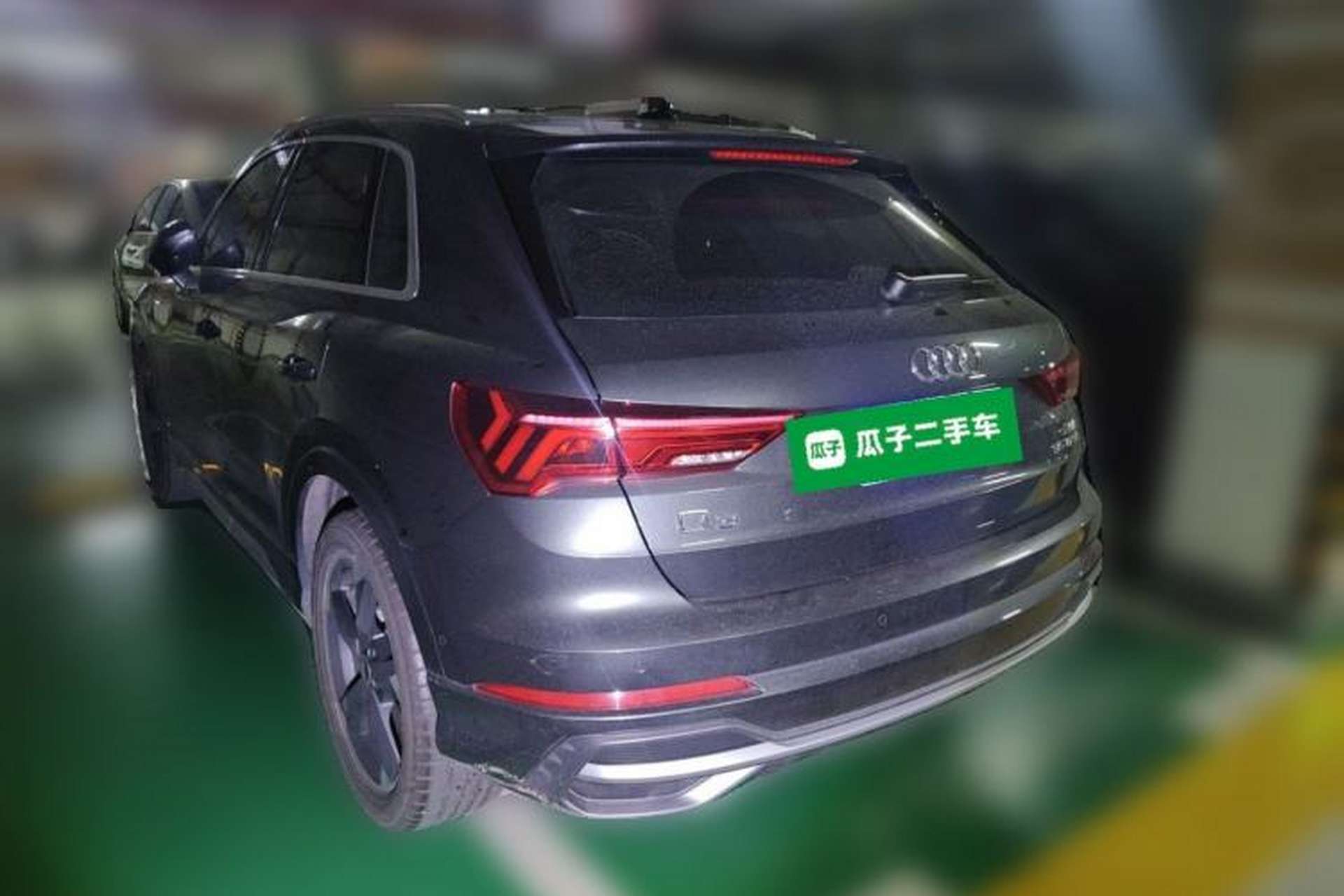 Used Audi Q3 2022 35 TFSI Fashion Dynamic Model Rear Left 45 Deg