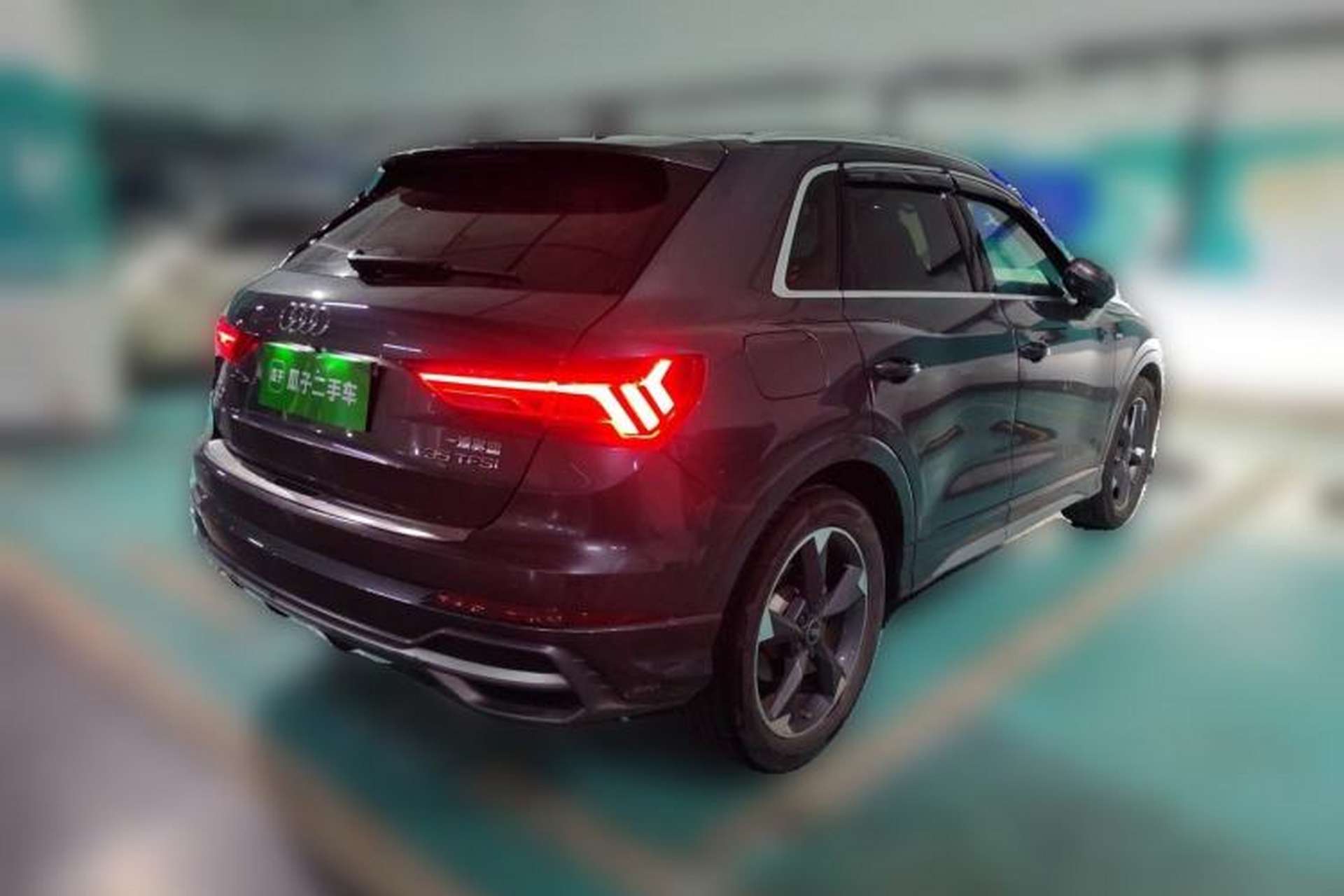 Used Audi Q3 2022 35 TFSI Fashion Dynamic Model Rear Right 45 Deg