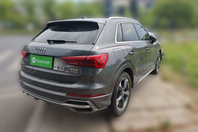 Used Audi Q3 2022 35 TFSI Fashion Dynamic Model Rear Right 45 Deg