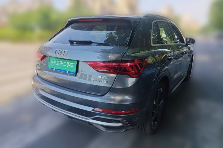 Used Audi Q3 2022 35 TFSI Fashion Dynamic Model Rear Right 45 Deg