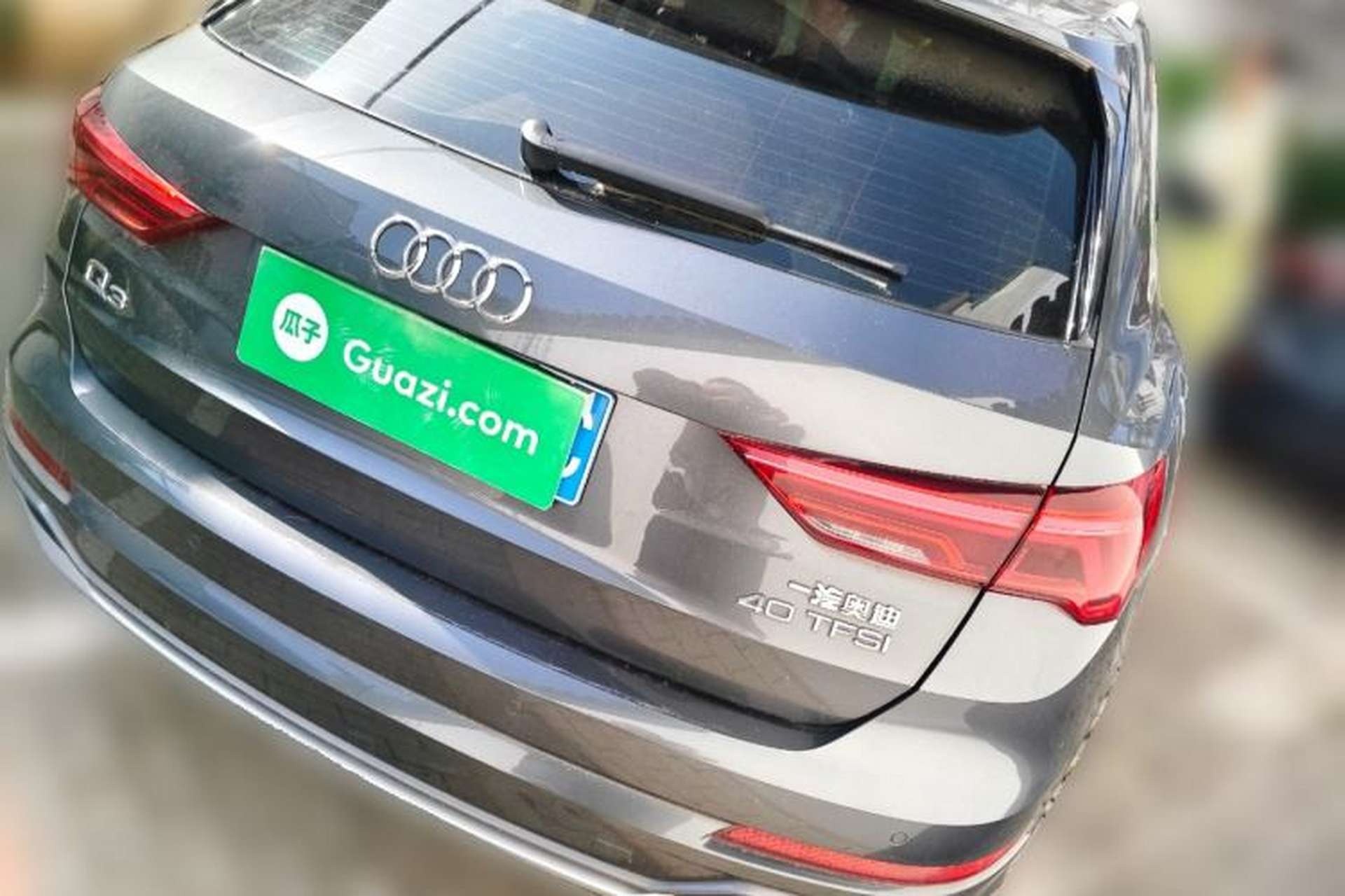Used Audi Q3 2022 40 TFSI Fashion Dynamic Model Rear Right 45 Deg