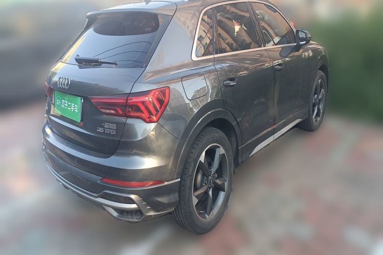Used Audi Q3 2022 35 TFSI Fashion Dynamic Model Rear Right 45 Deg