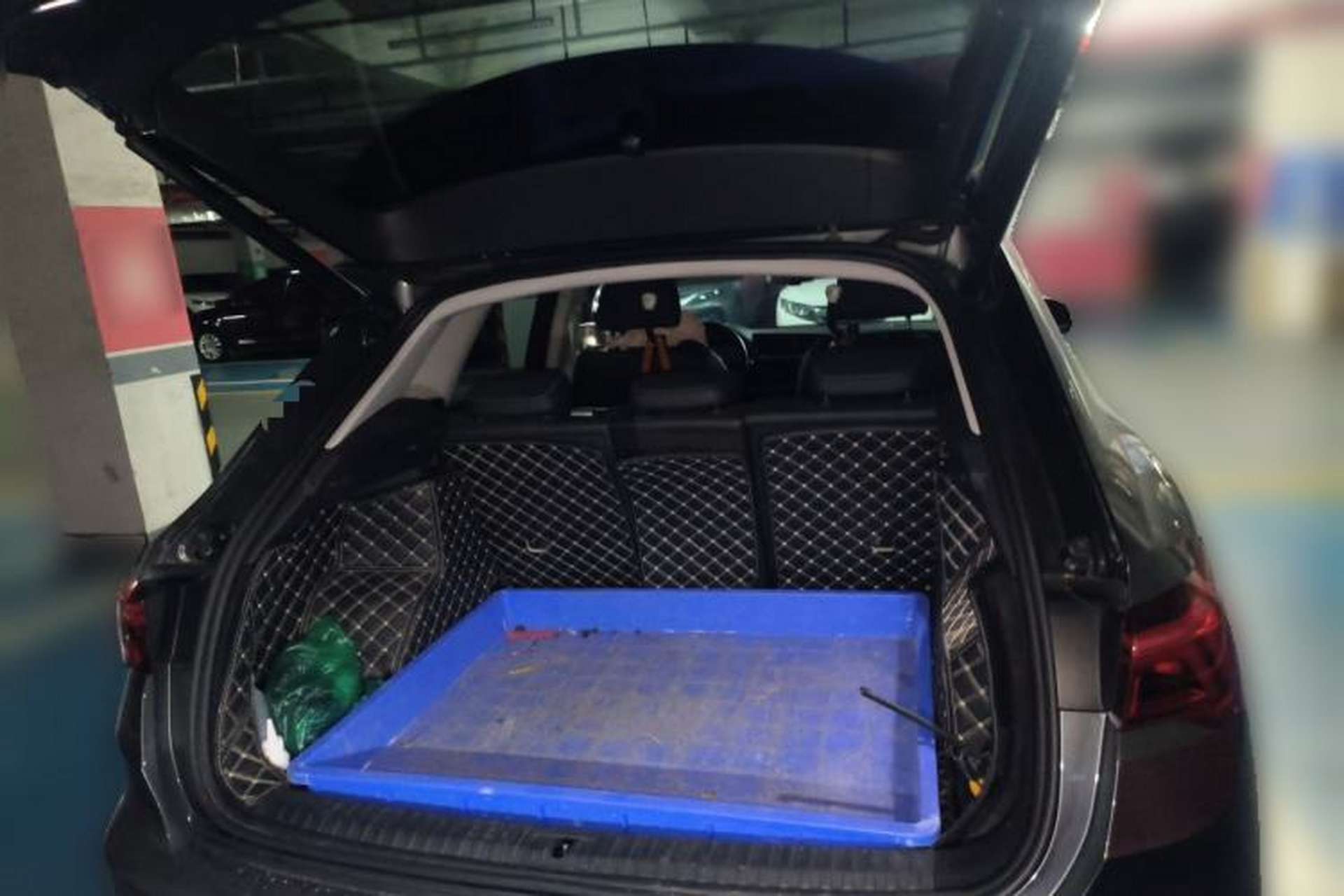 Used Audi Q3 2022 35 TFSI Fashion Dynamic Model Trunk