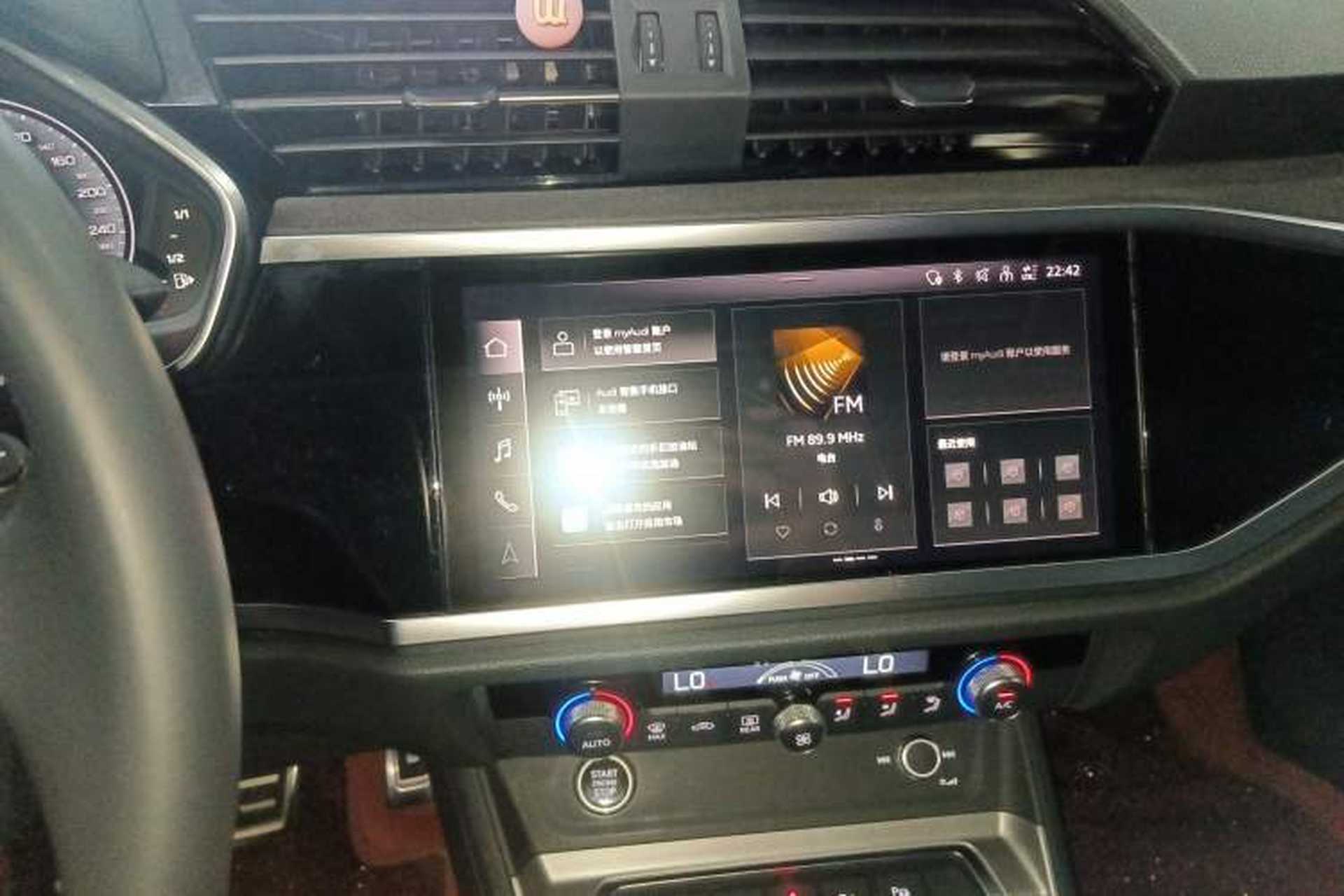 Used Audi Q3 2022 40 TFSI Fashion Dynamic Model Audio And AC Panel