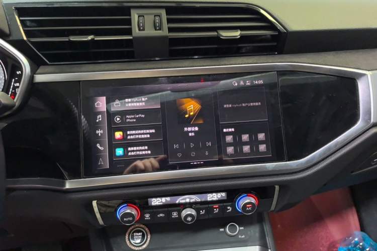 Used Audi Q3 2022 35 TFSI Fashion Dynamic Model Audio And AC Panel