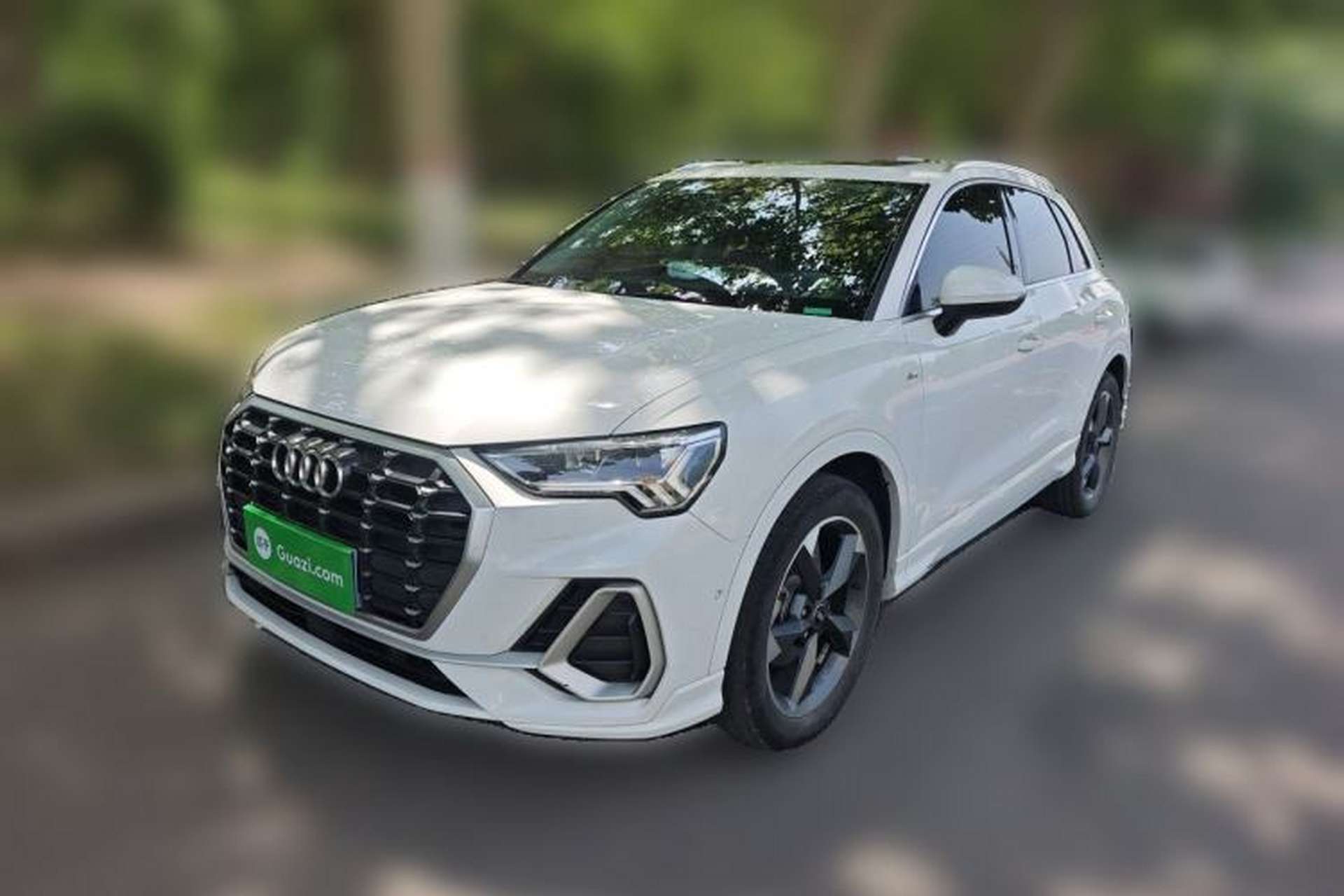 Used Audi Q3 2022 35 TFSI Fashion Dynamic Model Front Left 45 Deg