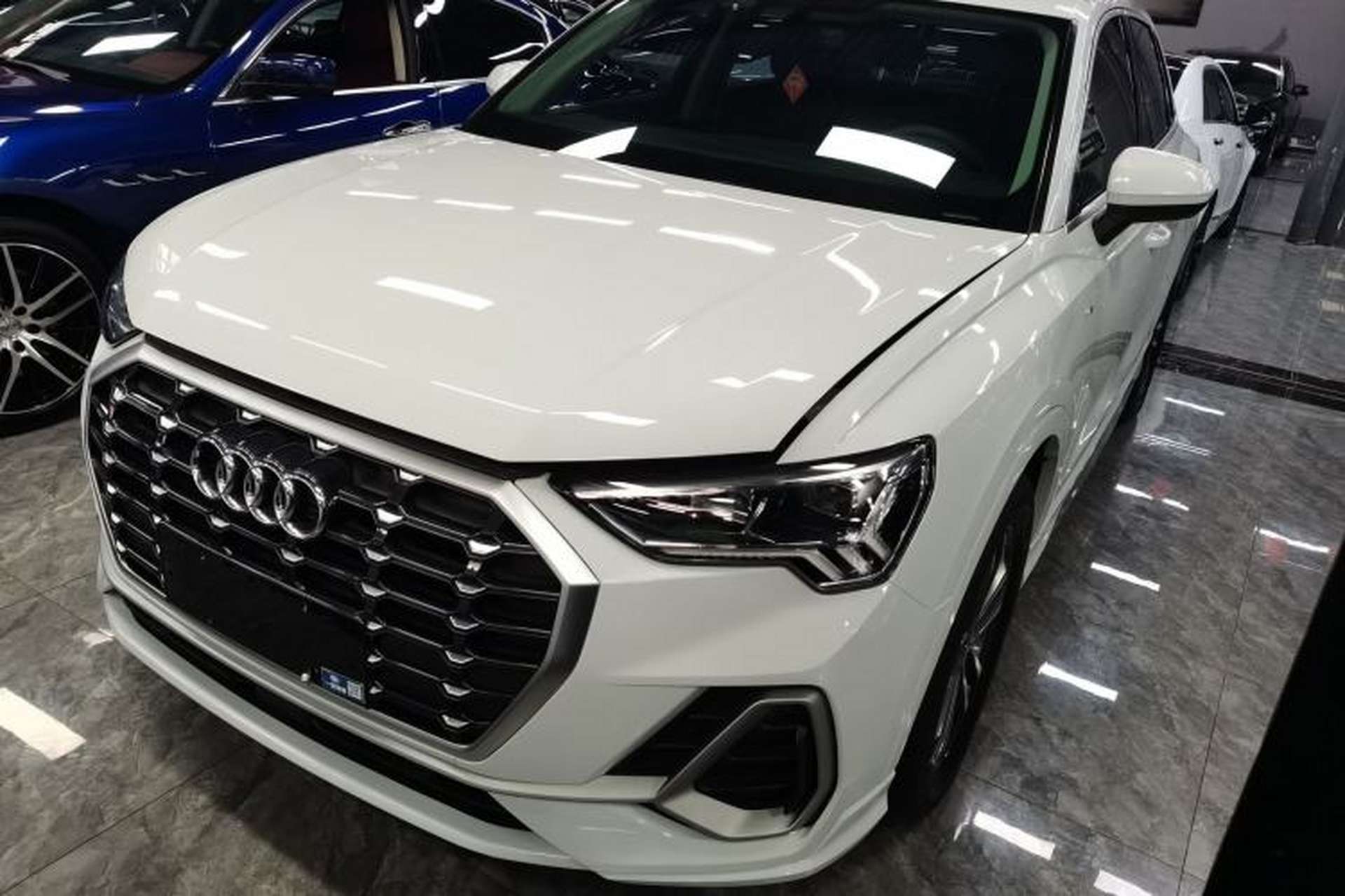 Used Audi Q3 2022 35 TFSI Progressive Dynamic Edition Front Left 45 Deg