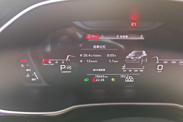 Used Audi Q3 2022 40 TFSI Fashion Dynamic Model Instrument Cluster