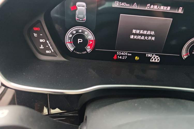 Used Audi Q3 2022 35 TFSI Fashion Dynamic Model Odometer Close Up