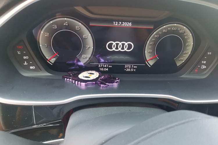 Used Audi Q3 2022 35 TFSI Fashion Dynamic Model Odometer Close Up