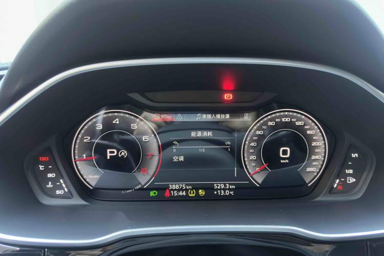 Used Audi Q3 2022 35 TFSI Fashion Dynamic Model Odometer Close Up