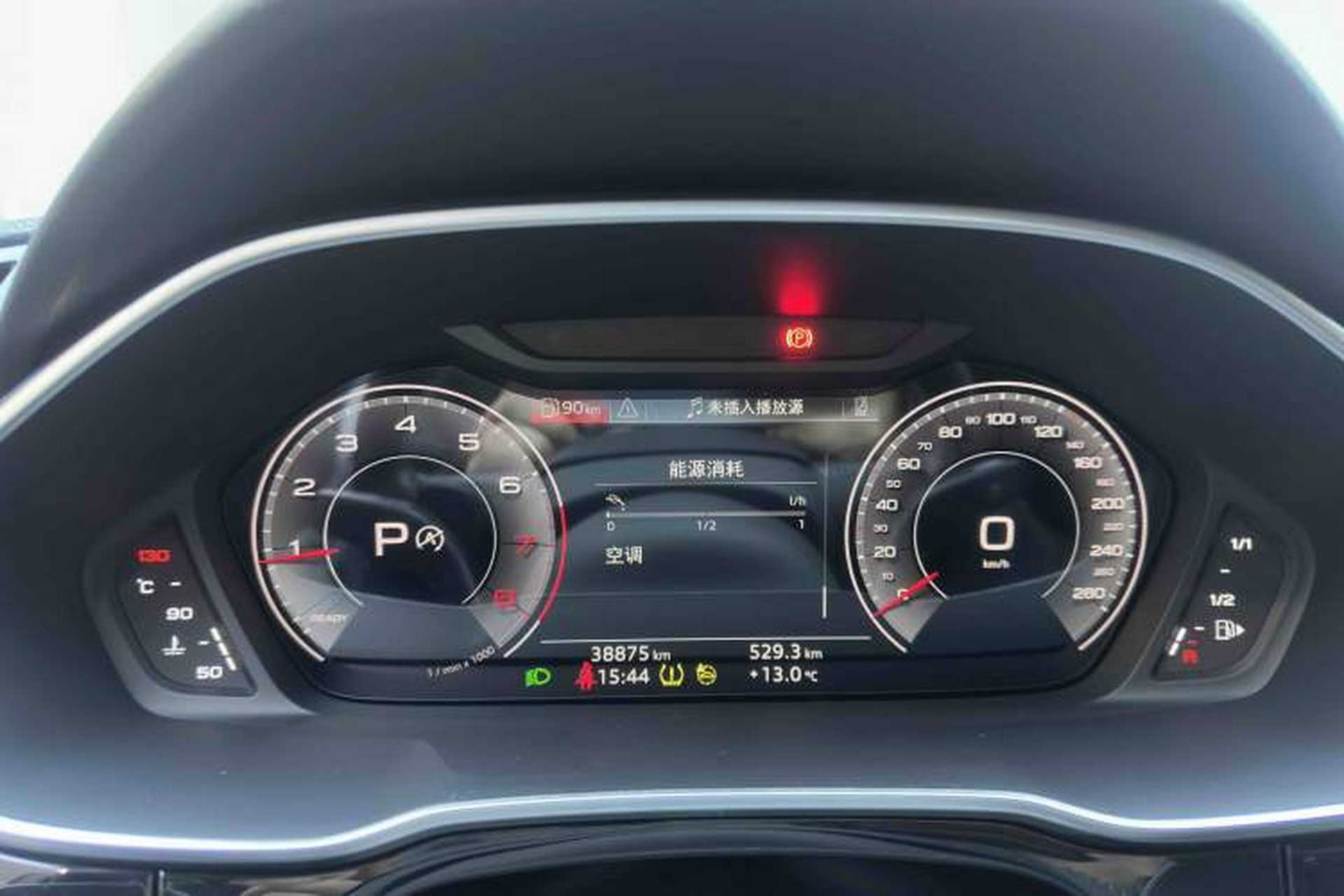 Used Audi Q3 2022 35 TFSI Fashion Dynamic Model Odometer Close Up