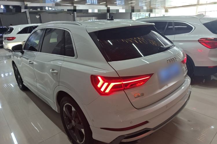 Used Audi Q3 2022 35 TFSI Fashion Dynamic Model Rear Left 45 Deg