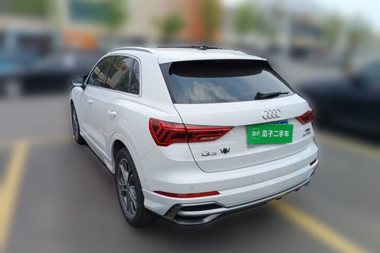 Used Audi Q3 2022 35 TFSI Fashion Dynamic Model Rear Left 45 Deg