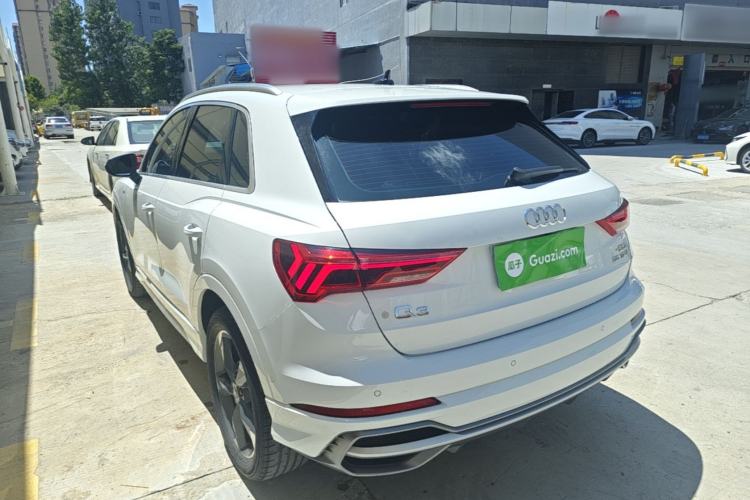 Used Audi Q3 2022 35 TFSI Fashion Dynamic Model Rear Left 45 Deg