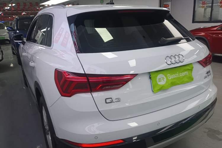 Used Audi Q3 2022 35 TFSI Fashionable and Elegant Model Rear Left 45 Deg