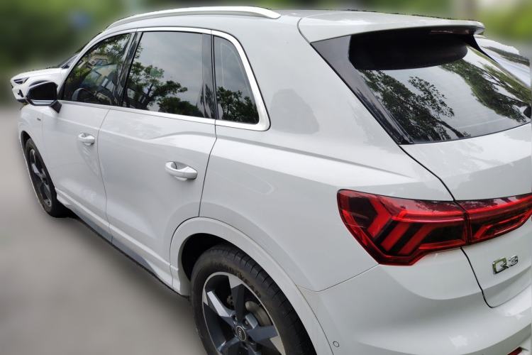 Used Audi Q3 2022 35 TFSI Fashion Dynamic Model Rear Left 45 Deg
