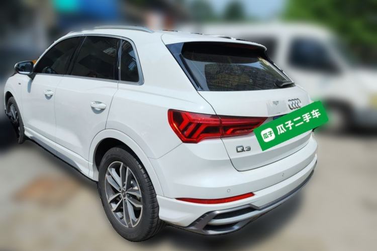 Used Audi Q3 2022 35 TFSI Progressive Dynamic Edition Rear Left 45 Deg