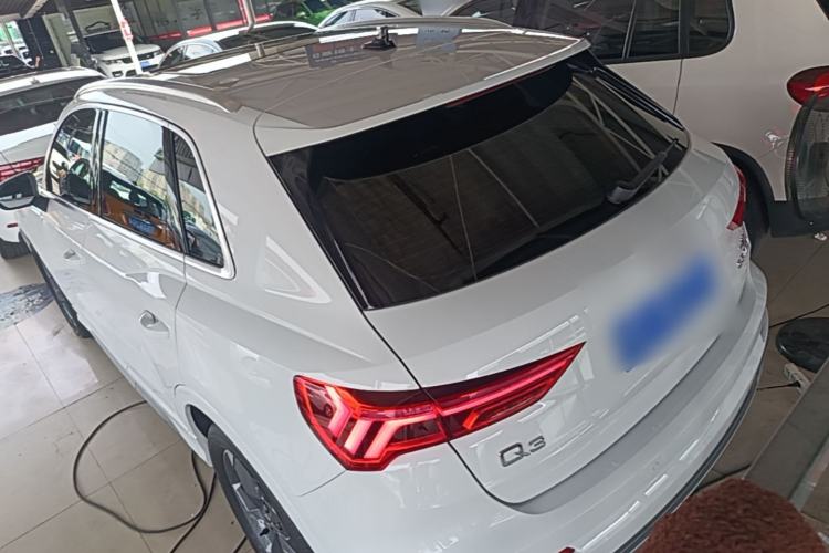 Used Audi Q3 2022 35 TFSI Fashion Dynamic Model Rear Left 45 Deg
