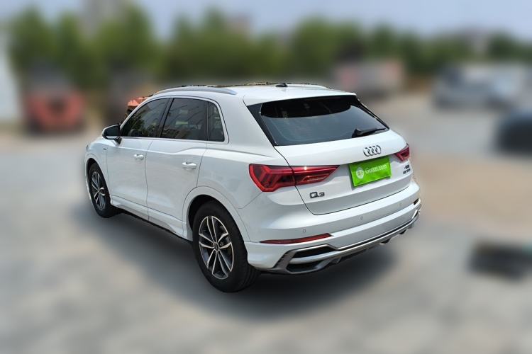 Used Audi Q3 2022 35 TFSI Progressive Dynamic Edition Rear Left 45 Deg