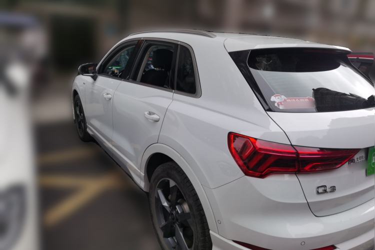 Used Audi Q3 2022 35 TFSI Fashion Dynamic Model Rear Left 45 Deg