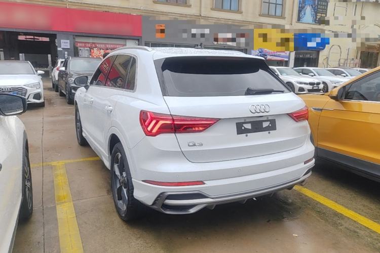 Used Audi Q3 2022 35 TFSI Fashion Dynamic Model Rear Left 45 Deg