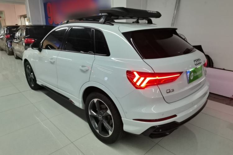 Used Audi Q3 2022 35 TFSI Fashion Dynamic Model Rear Left 45 Deg