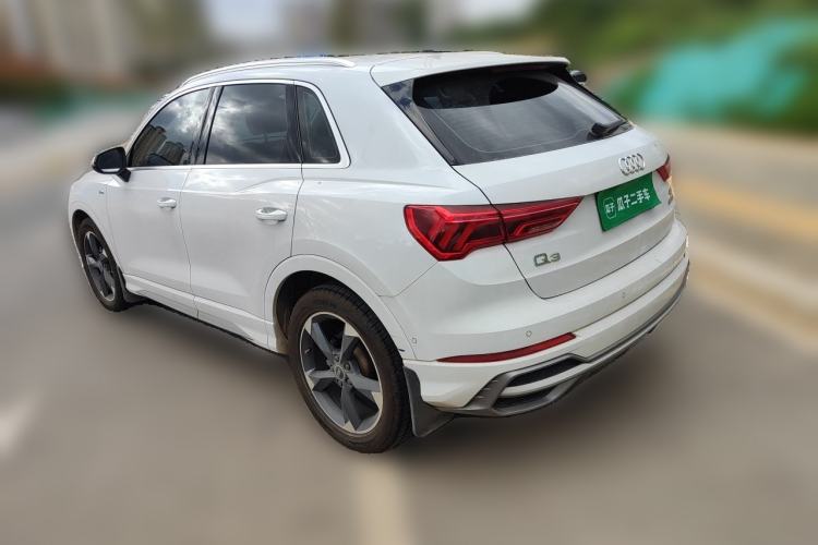 Used Audi Q3 2022 35 TFSI Fashion Dynamic Model Rear Left 45 Deg