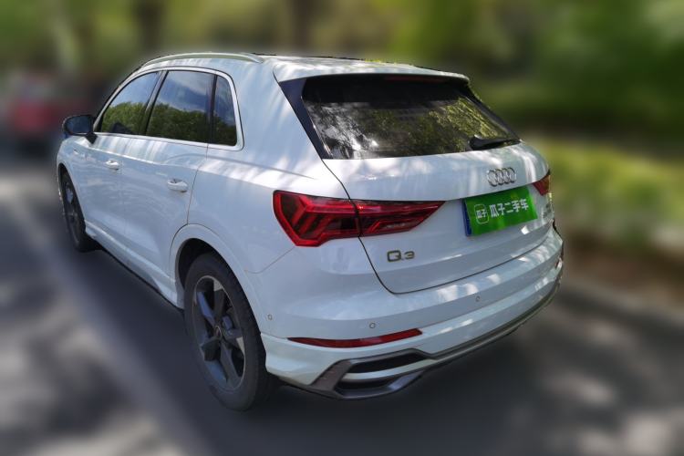 Used Audi Q3 2022 35 TFSI Fashion Dynamic Model Rear Left 45 Deg