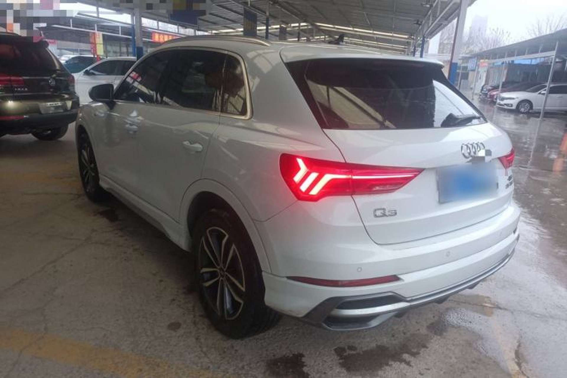 Used Audi Q3 2022 35 TFSI Progressive Dynamic Edition Rear Left 45 Deg