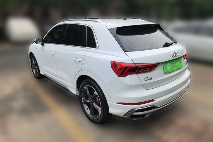 Used Audi Q3 2022 35 TFSI Fashion Dynamic Model Rear Left 45 Deg