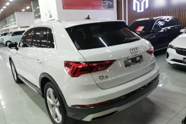 Used Audi Q3 2022 35 TFSI Fashionable and Elegant Model Rear Left 45 Deg