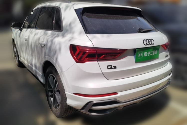 Used Audi Q3 2022 35 TFSI Progressive Dynamic Edition Rear Left 45 Deg